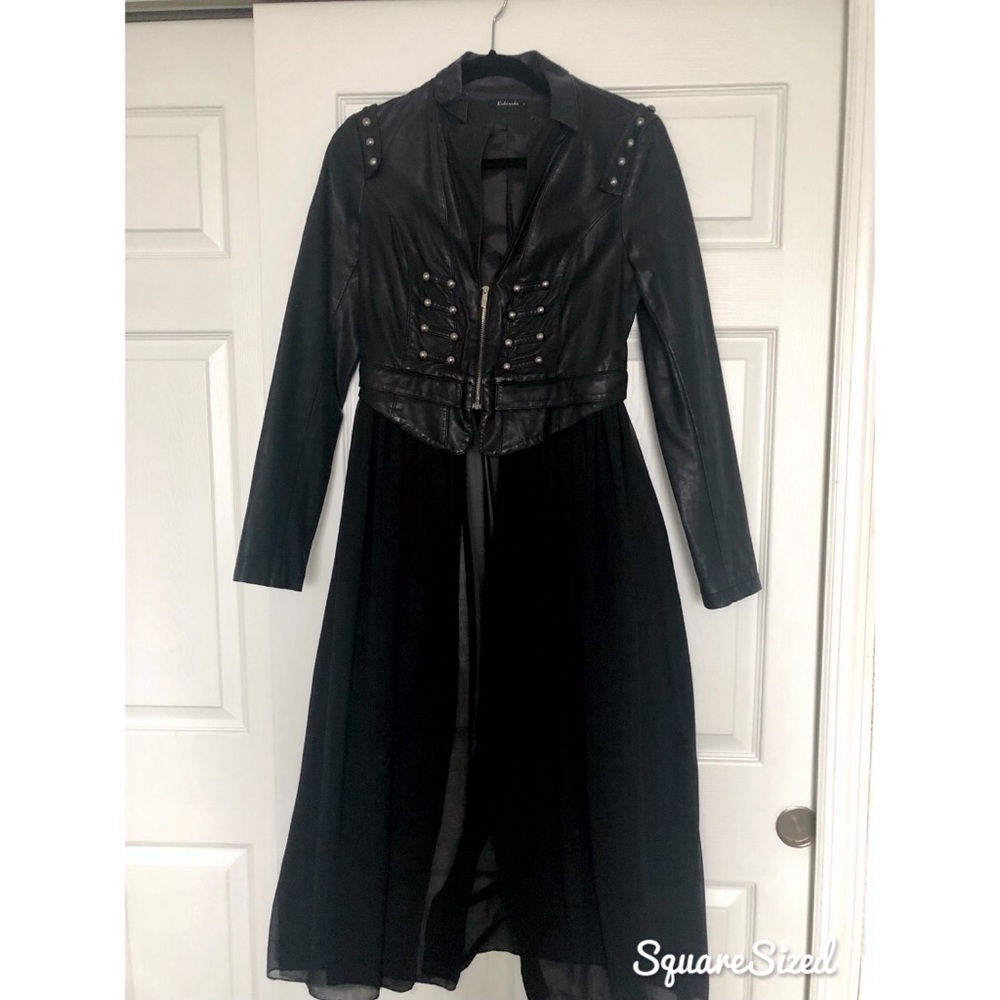 Never worn Kikiriki  jacket with chiffon “skirt”